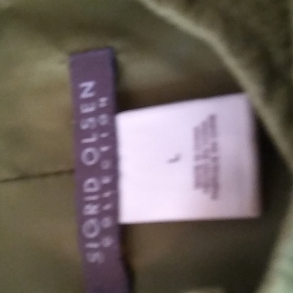 Sigrid Olsen Collection Green Jacket size women's large - Picture 2 of 2